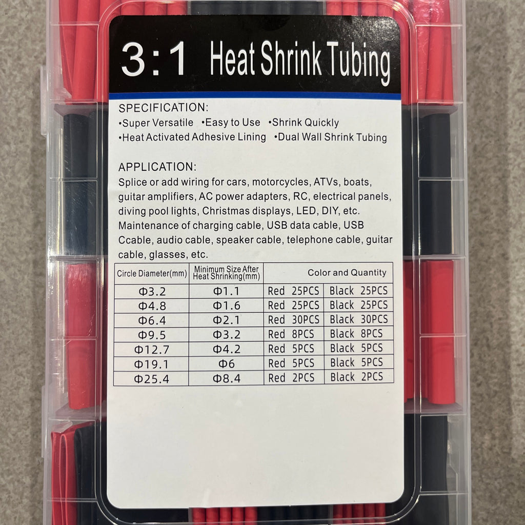 Adhesive lined Heatshrink 3:1 Kit