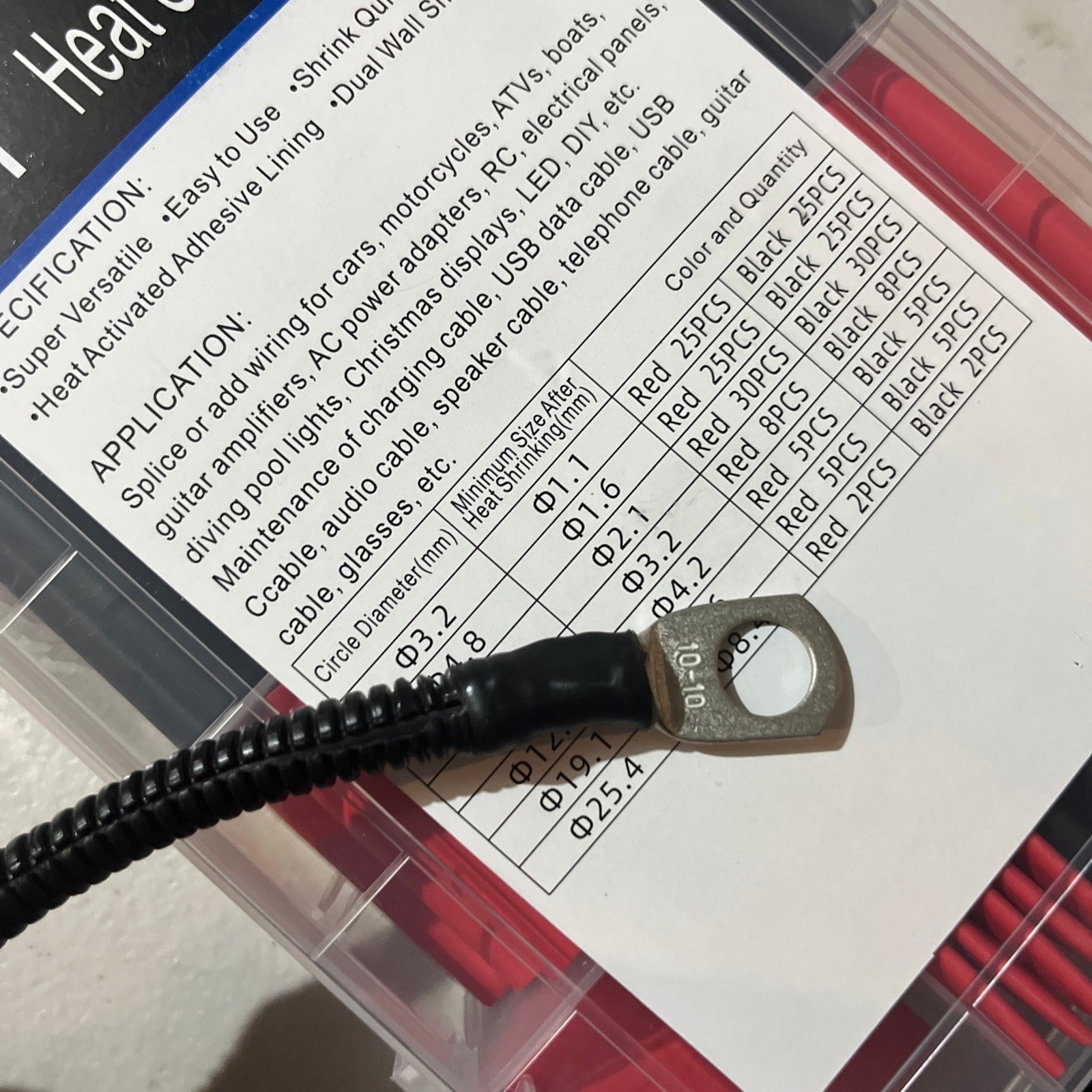 Adhesive lined Heatshrink 3:1 Kit