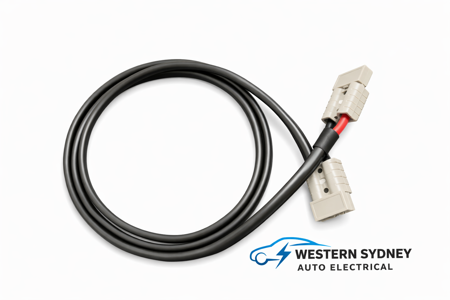 2m 50A Heavy Duty High Current Extension Lead Cable 8AWG Anderson Style Plugs